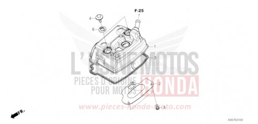 COPERCHIO TESTATA CRF250RS di 2025